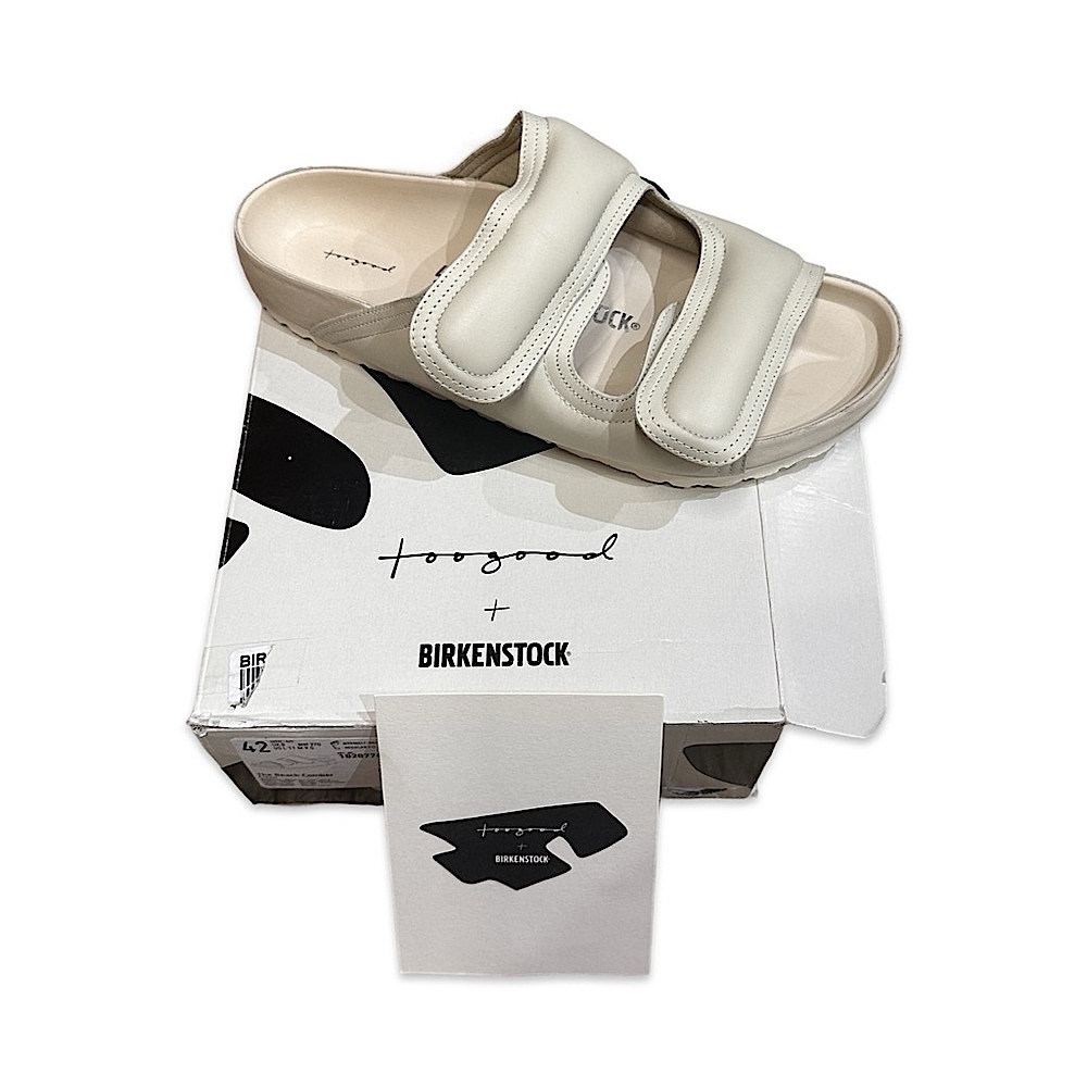 BIRKENSTOCK x Toogood Beach Comber in Cream - 1774 - IN BOX COLLAB pair - Picture 5 of 14